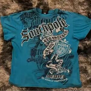 South Pole Teal Graphic Tee